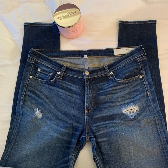 EUC💎 RAG & BONE Distressed Skinny Jeans size 30 in Sheffield - Picture 14 of 15